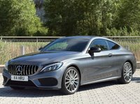 USED 2017 K MERCEDES-BENZ C CLASS 2.1 C220d AMG Line Coupe 2dr Diesel G-Tronic+ Euro 6 (s/s) (170 ps) 