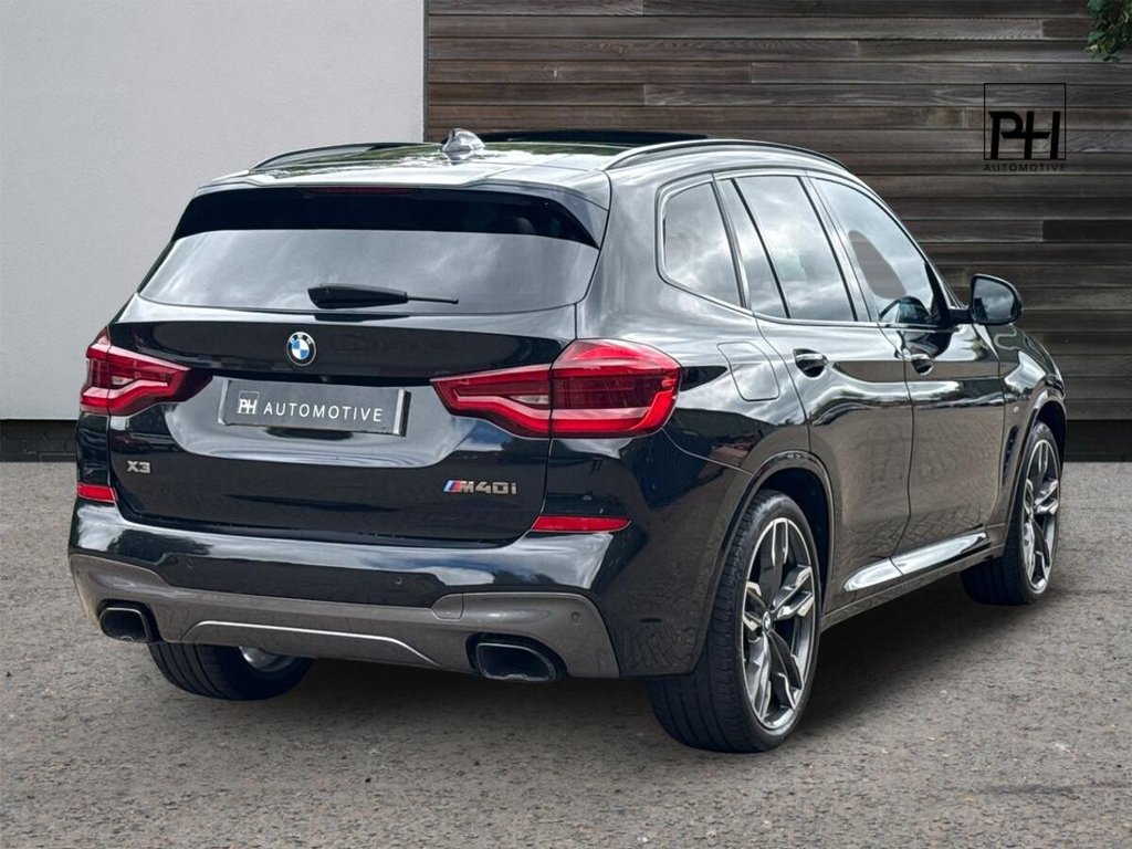 USED 2019 69 BMW X3 3.0 M40i GPF SUV 5dr Petrol Auto xDrive Euro 6 (s/s) (354 ps) PANORAMIC ROOF|TECHNOLOGY PACK