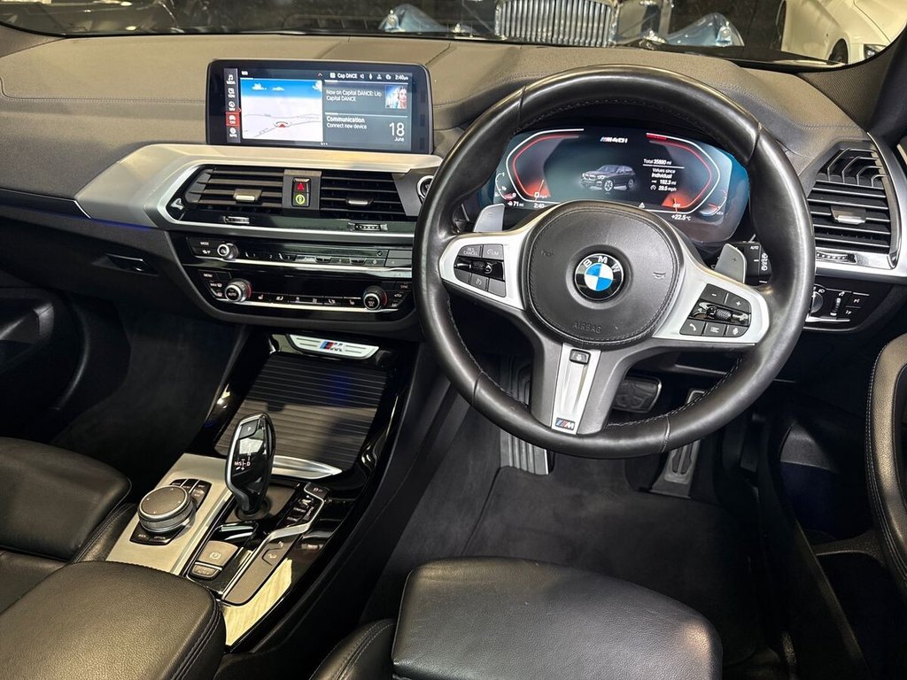 USED 2019 69 BMW X3 3.0 M40i GPF SUV 5dr Petrol Auto xDrive Euro 6 (s/s) (354 ps) PANORAMIC ROOF|TECHNOLOGY PACK
