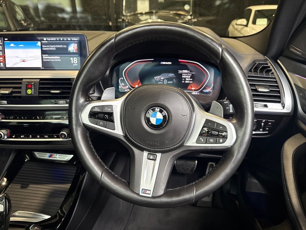 USED 2019 69 BMW X3 3.0 M40i GPF SUV 5dr Petrol Auto xDrive Euro 6 (s/s) (354 ps) PANORAMIC ROOF|TECHNOLOGY PACK