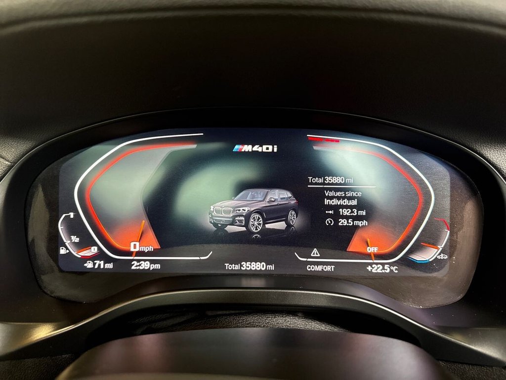 USED 2019 69 BMW X3 3.0 M40i GPF SUV 5dr Petrol Auto xDrive Euro 6 (s/s) (354 ps) PANORAMIC ROOF|TECHNOLOGY PACK