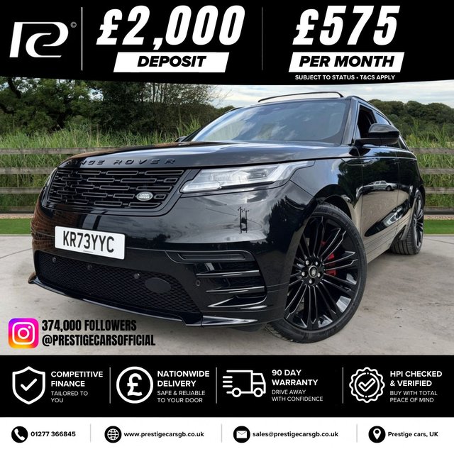 View our LAND ROVER RANGE ROVER VELAR