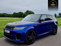 USED 2019 18 LAND ROVER RANGE ROVER SPORT 5.0 P575 V8 GPF SVR SUV 5dr Petrol Auto 4WD Euro 6 (s/s) (575 ps) FINANCE AVAILABLE