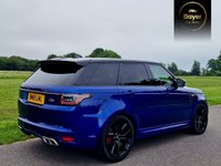 USED 2019 18 LAND ROVER RANGE ROVER SPORT 5.0 P575 V8 GPF SVR SUV 5dr Petrol Auto 4WD Euro 6 (s/s) (575 ps) FINANCE AVAILABLE
