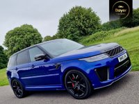 USED 2019 18 LAND ROVER RANGE ROVER SPORT 5.0 P575 V8 GPF SVR SUV 5dr Petrol Auto 4WD Euro 6 (s/s) (575 ps) FINANCE AVAILABLE