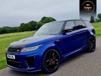 USED 2019 18 LAND ROVER RANGE ROVER SPORT 5.0 P575 V8 GPF SVR SUV 5dr Petrol Auto 4WD Euro 6 (s/s) (575 ps) FINANCE AVAILABLE