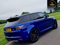 USED 2019 18 LAND ROVER RANGE ROVER SPORT 5.0 P575 V8 GPF SVR SUV 5dr Petrol Auto 4WD Euro 6 (s/s) (575 ps) FINANCE AVAILABLE