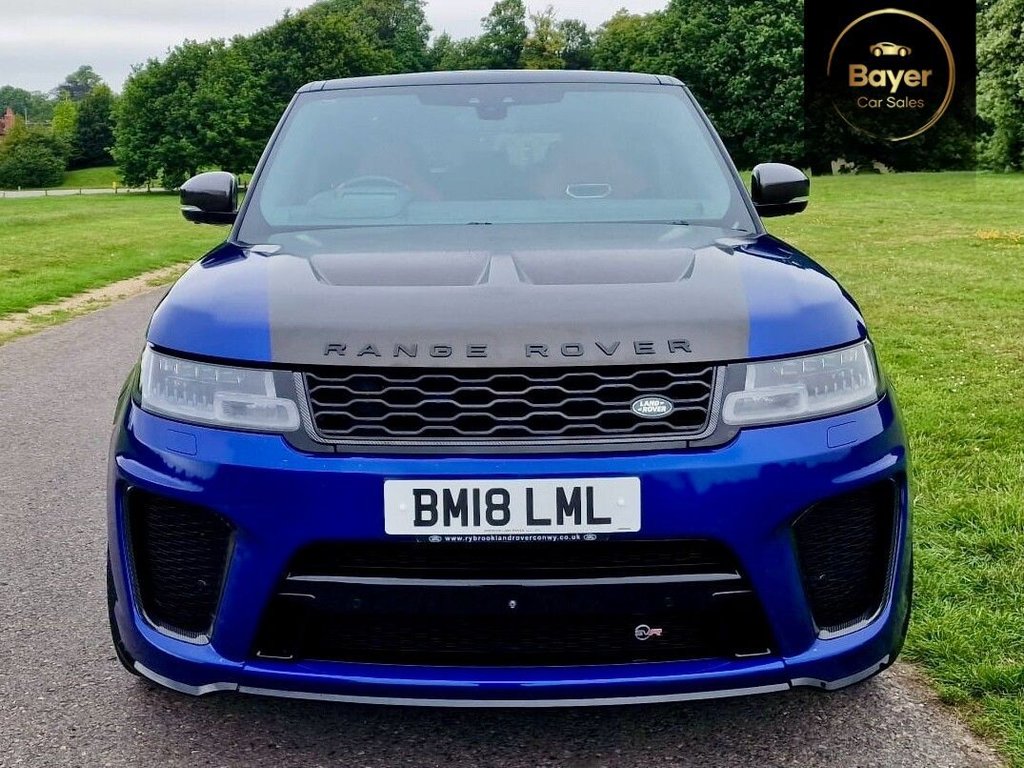 USED 2019 18 LAND ROVER RANGE ROVER SPORT 5.0 P575 V8 GPF SVR SUV 5dr Petrol Auto 4WD Euro 6 (s/s) (575 ps) FINANCE AVAILABLE
