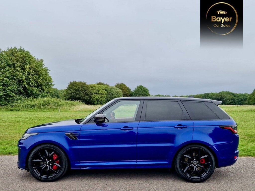 USED 2019 18 LAND ROVER RANGE ROVER SPORT 5.0 P575 V8 GPF SVR SUV 5dr Petrol Auto 4WD Euro 6 (s/s) (575 ps) FINANCE AVAILABLE