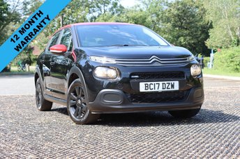 2017 CITROEN C3 1.2 PureTech Feel Hatchback 5dr Petrol Manual Euro 6 (82 ps) &pound;4490.00