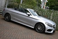 USED 2016 66 MERCEDES-BENZ C CLASS C220d AMG LINE CABRIOLET 9G-TRONIC AUTO 168 BHP (EURO 6) High Specification - See Listing