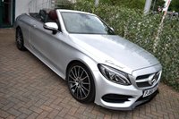 USED 2016 66 MERCEDES-BENZ C CLASS C220d AMG LINE CABRIOLET 9G-TRONIC AUTO 168 BHP (EURO 6) High Specification - See Listing