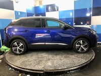 USED 2019 69 PEUGEOT 3008 1.2 PureTech GPF Allure SUV 5dr Petrol EAT Euro 6 (s/s) (130 ps) A stunning example of this Ulez compliant petrol automatic Suv finished in Magnetic Blue complimented with 18" Diamond cut alloys . This car comes fully serviced with 12 months mot  ,it comes equipped with touch screen satellite navigation ,voice control system  ,floppy paddle gear shift option ,front and rear parking sensors with reverse camera ,part leather trim ,Dab stereo with usb inputs , cruise control and speed limiter ,Bluetooth connectivity ,onboard computer ,auto light and wipers ,powe