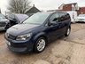 USED 2013 13 VOLKSWAGEN TOURAN 1.6 TDI SE MPV 5dr Diesel Manual Euro 5 (105 ps) SERVICE HISTORY+WARRANTY+2KEYS