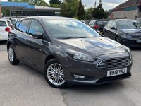 USED 2018 18 FORD FOCUS 1.0T EcoBoost Zetec Edition Hatchback 5dr Petrol Auto Euro 6 (s/s) (125 ps) AUTO + NAV + SENSORS