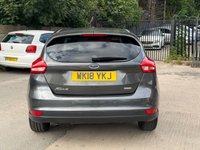 USED 2018 18 FORD FOCUS 1.0T EcoBoost Zetec Edition Hatchback 5dr Petrol Auto Euro 6 (s/s) (125 ps) AUTO + NAV + SENSORS