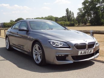 2016 BMW 6 SERIES GRAN COUPE 3.0 640d M Sport Saloon 4dr Diesel Auto Euro 6 (s/s) (313 ps)  FULL IVORY WHITE M SPORT LEATHER INTERIOR &pound;15995.00