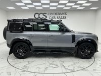 USED 2022 22 LAND ROVER DEFENDER 110 3.0 D250 MHEV X-Dynamic HSE SUV 5dr Diesel Auto 4WD Euro 6 (s/s) (250 ps) Finished In Eiger Grey, This Defender Comes With The Full Urban Kit, Light Bar, Electrically Deployable Towbar, Panoramic Roof,  Adaptive Air Suspension, 22" 5 Spoke Gloss Black Alloy Wheels, Cold Climate Pack, Meridian Sound System, Heated And Cooled Electric Front Seats, Reverse And 360 Degree Surround Cameras,  Rear USB-C Charging, Heated Steering Wheel, Memory Seats, Side Locker And Ladder, Upgraded 11.4" Infotainment Screen, 12 Months MOT, Finance And Extended Warranty Available.