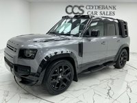 USED 2022 22 LAND ROVER DEFENDER 110 3.0 D250 MHEV X-Dynamic HSE SUV 5dr Diesel Auto 4WD Euro 6 (s/s) (250 ps) Finished In Eiger Grey, This Defender Comes With The Full Urban Kit, Light Bar, Electrically Deployable Towbar, Panoramic Roof,  Adaptive Air Suspension, 22" 5 Spoke Gloss Black Alloy Wheels, Cold Climate Pack, Meridian Sound System, Heated And Cooled Electric Front Seats, Reverse And 360 Degree Surround Cameras,  Rear USB-C Charging, Heated Steering Wheel, Memory Seats, Side Locker And Ladder, Upgraded 11.4" Infotainment Screen, 12 Months MOT, Finance And Extended Warranty Available.