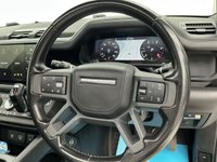 USED 2022 22 LAND ROVER DEFENDER 110 3.0 D250 MHEV X-Dynamic HSE SUV 5dr Diesel Auto 4WD Euro 6 (s/s) (250 ps) Finished In Eiger Grey, This Defender Comes With The Full Urban Kit, Light Bar, Electrically Deployable Towbar, Panoramic Roof,  Adaptive Air Suspension, 22" 5 Spoke Gloss Black Alloy Wheels, Cold Climate Pack, Meridian Sound System, Heated And Cooled Electric Front Seats, Reverse And 360 Degree Surround Cameras,  Rear USB-C Charging, Heated Steering Wheel, Memory Seats, Side Locker And Ladder, Upgraded 11.4" Infotainment Screen, 12 Months MOT, Finance And Extended Warranty Available.