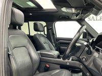USED 2022 22 LAND ROVER DEFENDER 110 3.0 D250 MHEV X-Dynamic HSE SUV 5dr Diesel Auto 4WD Euro 6 (s/s) (250 ps) Finished In Eiger Grey, This Defender Comes With The Full Urban Kit, Light Bar, Electrically Deployable Towbar, Panoramic Roof,  Adaptive Air Suspension, 22" 5 Spoke Gloss Black Alloy Wheels, Cold Climate Pack, Meridian Sound System, Heated And Cooled Electric Front Seats, Reverse And 360 Degree Surround Cameras,  Rear USB-C Charging, Heated Steering Wheel, Memory Seats, Side Locker And Ladder, Upgraded 11.4" Infotainment Screen, 12 Months MOT, Finance And Extended Warranty Available.