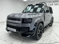 USED 2022 22 LAND ROVER DEFENDER 110 3.0 D250 MHEV X-Dynamic HSE SUV 5dr Diesel Auto 4WD Euro 6 (s/s) (250 ps) Finished In Eiger Grey, This Defender Comes With The Full Urban Kit, Light Bar, Electrically Deployable Towbar, Panoramic Roof,  Adaptive Air Suspension, 22" 5 Spoke Gloss Black Alloy Wheels, Cold Climate Pack, Meridian Sound System, Heated And Cooled Electric Front Seats, Reverse And 360 Degree Surround Cameras,  Rear USB-C Charging, Heated Steering Wheel, Memory Seats, Side Locker And Ladder, Upgraded 11.4" Infotainment Screen, 12 Months MOT, Finance And Extended Warranty Available.