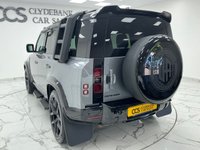 USED 2022 22 LAND ROVER DEFENDER 110 3.0 D250 MHEV X-Dynamic HSE SUV 5dr Diesel Auto 4WD Euro 6 (s/s) (250 ps) Finished In Eiger Grey, This Defender Comes With The Full Urban Kit, Light Bar, Electrically Deployable Towbar, Panoramic Roof,  Adaptive Air Suspension, 22" 5 Spoke Gloss Black Alloy Wheels, Cold Climate Pack, Meridian Sound System, Heated And Cooled Electric Front Seats, Reverse And 360 Degree Surround Cameras,  Rear USB-C Charging, Heated Steering Wheel, Memory Seats, Side Locker And Ladder, Upgraded 11.4" Infotainment Screen, 12 Months MOT, Finance And Extended Warranty Available.