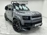USED 2022 22 LAND ROVER DEFENDER 110 3.0 D250 MHEV X-Dynamic HSE SUV 5dr Diesel Auto 4WD Euro 6 (s/s) (250 ps) Finished In Eiger Grey, This Defender Comes With The Full Urban Kit, Light Bar, Electrically Deployable Towbar, Panoramic Roof,  Adaptive Air Suspension, 22" 5 Spoke Gloss Black Alloy Wheels, Cold Climate Pack, Meridian Sound System, Heated And Cooled Electric Front Seats, Reverse And 360 Degree Surround Cameras,  Rear USB-C Charging, Heated Steering Wheel, Memory Seats, Side Locker And Ladder, Upgraded 11.4" Infotainment Screen, 12 Months MOT, Finance And Extended Warranty Available.