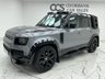 USED 2022 22 LAND ROVER DEFENDER 110 3.0 D250 MHEV X-Dynamic HSE SUV 5dr Diesel Auto 4WD Euro 6 (s/s) (250 ps) Finished In Eiger Grey, This Defender Comes With The Full Urban Kit, Light Bar, Electrically Deployable Towbar, Panoramic Roof,  Adaptive Air Suspension, 22" 5 Spoke Gloss Black Alloy Wheels, Cold Climate Pack, Meridian Sound System, Heated And Cooled Electric Front Seats, Reverse And 360 Degree Surround Cameras,  Rear USB-C Charging, Heated Steering Wheel, Memory Seats, Side Locker And Ladder, Upgraded 11.4" Infotainment Screen, 12 Months MOT, Finance And Extended Warranty Available.