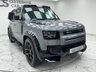 USED 2022 22 LAND ROVER DEFENDER 110 3.0 D250 MHEV X-Dynamic HSE SUV 5dr Diesel Auto 4WD Euro 6 (s/s) (250 ps) Finished In Eiger Grey, This Defender Comes With The Full Urban Kit, Light Bar, Electrically Deployable Towbar, Panoramic Roof,  Adaptive Air Suspension, 22" 5 Spoke Gloss Black Alloy Wheels, Cold Climate Pack, Meridian Sound System, Heated And Cooled Electric Front Seats, Reverse And 360 Degree Surround Cameras,  Rear USB-C Charging, Heated Steering Wheel, Memory Seats, Side Locker And Ladder, Upgraded 11.4" Infotainment Screen, 12 Months MOT, Finance And Extended Warranty Available.