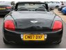 USED 2007 07 BENTLEY CONTINENTAL 6.0 W12 GTC Convertible 2dr Petrol Auto 4WD Euro 4 (560 ps) Full Black Top Down Luxury