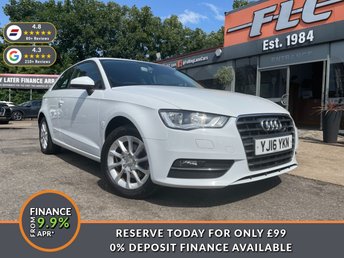 2016 AUDI A3 1.2 TFSI SE Hatchback 3dr Petrol Manual Euro 6 (s/s) (110 ps) &pound;5990.00