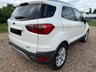 USED 2017 17 FORD ECOSPORT 1.0T EcoBoost Titanium SUV 5dr Petrol Manual 2WD Euro 5 (s/s) (125 ps) FORD ECOSPORT 1.0T EcoBoost Titanium SUV 5dr Petrol Manual 2WD Euro 5 (s/s) (125 ps)