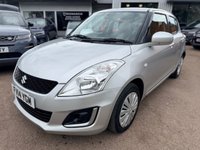 USED 2014 14 SUZUKI SWIFT 1.2 SZ2 Hatchback 5dr Petrol Manual Euro 5 (94 ps) 