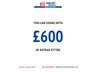 USED 2023 23 VAUXHALL Vivaro Life Electric 50kWh Ultimate MPV 5dr Electric Auto LWB (8 Seat, 7.4kW Charger) (136 ps) 