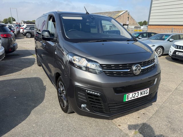 View our Vauxhall Vivaro Life Electric 50kWh Ultimate MPV 5dr Electric Auto LWB (8 Seat, 7.4kW Charger) (136 ps)