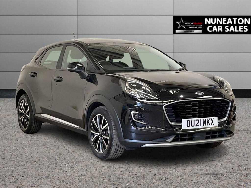 USED 2021 21 FORD PUMA 1.0T EcoBoost Titanium SUV 5dr Petrol DCT Euro 6 (s/s) (125 ps) Sat Nav