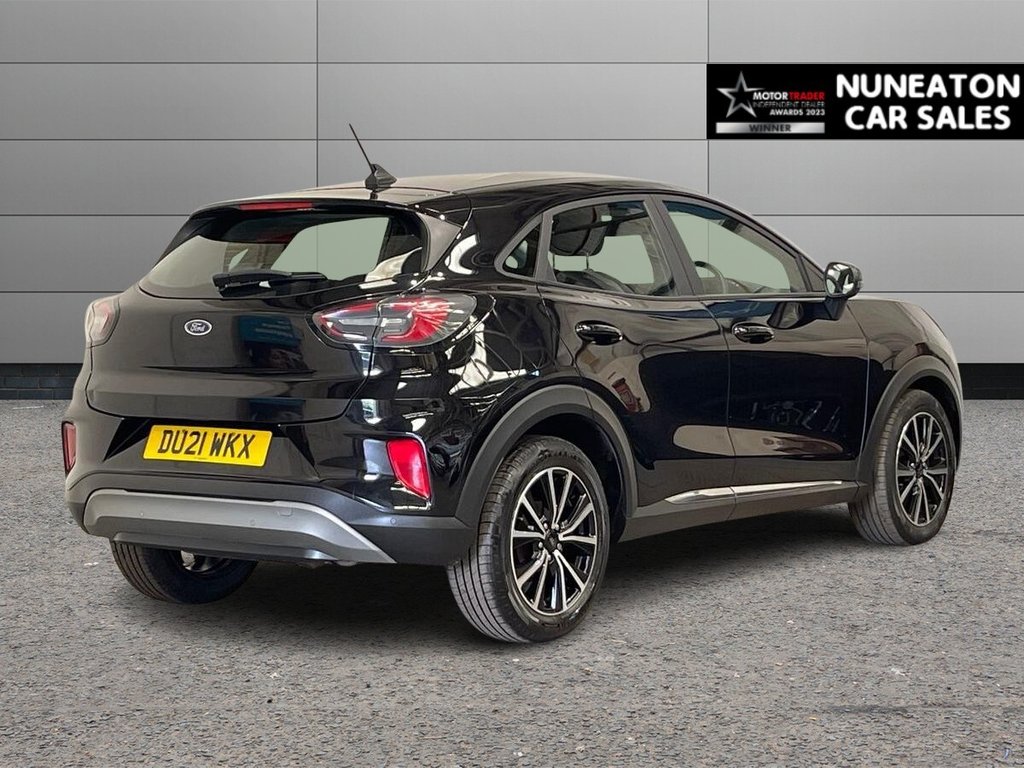 USED 2021 21 FORD PUMA 1.0T EcoBoost Titanium SUV 5dr Petrol DCT Euro 6 (s/s) (125 ps) Sat Nav