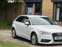 USED 2026 63 AUDI A3 1.4 TFSI CoD Sport Sportback S Tronic Euro 6 (s/s) 5dr #12m MOT+AUTO+REV CAMERA#