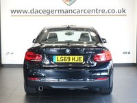 USED 2019 69 BMW 2 SERIES 2.0 218d M Sport Coupe 2dr Diesel Auto Euro 6 (s/s) (150 ps) VERY WELL CARED FOR M SPORT BMW COUPE - 1 OWNER FROM NEW, COMES WITH A FULL BMW MAIN DEALER SERVICE HISTORY + SATELLITE NAVIGATION + FULL BLACK PANEL DISPLAY + DAB DIGITAL RADIO + ENHANCED BLUETOOTH PHONE PREPARATION WITH USB AUDIO INTERFACE + APPS CONTROL + CRUISE CONTROL WITH BRAKE FUNCTION + KEYLESS START + IN CAR ENTERTAINMENT WITH MEDIA DISPLAY + FRONT AND REAR PARKING SENSORS + AUTOMATIC LED HEADLIGHTS + LED DAY TIME RUNNING LIGHTS + M SPORT SUSPENSION + DUAL ZONE CLIMATE CONTROL