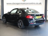 USED 2019 69 BMW 2 SERIES 2.0 218d M Sport Coupe 2dr Diesel Auto Euro 6 (s/s) (150 ps) VERY WELL CARED FOR M SPORT BMW COUPE - 1 OWNER FROM NEW, COMES WITH A FULL BMW MAIN DEALER SERVICE HISTORY + SATELLITE NAVIGATION + FULL BLACK PANEL DISPLAY + DAB DIGITAL RADIO + ENHANCED BLUETOOTH PHONE PREPARATION WITH USB AUDIO INTERFACE + APPS CONTROL + CRUISE CONTROL WITH BRAKE FUNCTION + KEYLESS START + IN CAR ENTERTAINMENT WITH MEDIA DISPLAY + FRONT AND REAR PARKING SENSORS + AUTOMATIC LED HEADLIGHTS + LED DAY TIME RUNNING LIGHTS + M SPORT SUSPENSION + DUAL ZONE CLIMATE CONTROL