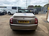 USED 2008 08 NISSAN MICRA C+c 1.6 16v Acenta Convertible 2dr Petrol Manual (159 g/km, 109 bhp) Low Mileage with full service history