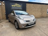 USED 2008 08 NISSAN MICRA C+c 1.6 16v Acenta Convertible 2dr Petrol Manual (159 g/km, 109 bhp) Low Mileage with full service history