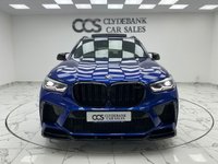 USED 2020 70 BMW X5 M 4.4i V8 Competition SUV 5dr Petrol Auto xDrive Euro 6 (s/s) (625 ps) Finished In Marino Bay Blue, This X5M Comes With A Panoramic Glass Sky Lounge Roof, Comfort Plus Package, Luggage Compartment Package, Full BMW Service History, Heated And Cooled Electric Front Seats, Memory Seats, 21" Front And 22" Rear Alloy Wheels, Heated And Cooled Cupholders, X5M Logo Debossed, Sun Protection Glazing,  Maxton Design Kit, Reverse And 360 Degree Surround Cameras, BMW Display Key, Full Merino Black Interior, M Gear Selector, 12 Months MOT, 3 Months Warranty. Finance And Extend