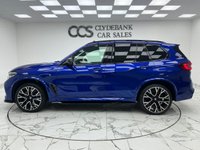 USED 2020 70 BMW X5 M 4.4i V8 Competition SUV 5dr Petrol Auto xDrive Euro 6 (s/s) (625 ps) Finished In Marino Bay Blue, This X5M Comes With A Panoramic Glass Sky Lounge Roof, Comfort Plus Package, Luggage Compartment Package, Full BMW Service History, Heated And Cooled Electric Front Seats, Memory Seats, 21" Front And 22" Rear Alloy Wheels, Heated And Cooled Cupholders, X5M Logo Debossed, Sun Protection Glazing,  Maxton Design Kit, Reverse And 360 Degree Surround Cameras, BMW Display Key, Full Merino Black Interior, M Gear Selector, 12 Months MOT, 3 Months Warranty. Finance And Extend