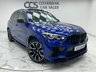 USED 2020 70 BMW X5 M 4.4i V8 Competition SUV 5dr Petrol Auto xDrive Euro 6 (s/s) (625 ps) Finished In Marino Bay Blue, This X5M Comes With A Panoramic Glass Sky Lounge Roof, Comfort Plus Package, Luggage Compartment Package, Full BMW Service History, Heated And Cooled Electric Front Seats, Memory Seats, 21" Front And 22" Rear Alloy Wheels, Heated And Cooled Cupholders, X5M Logo Debossed, Sun Protection Glazing,  Maxton Design Kit, Reverse And 360 Degree Surround Cameras, BMW Display Key, Full Merino Black Interior, M Gear Selector, 12 Months MOT, 3 Months Warranty. Finance And Extend