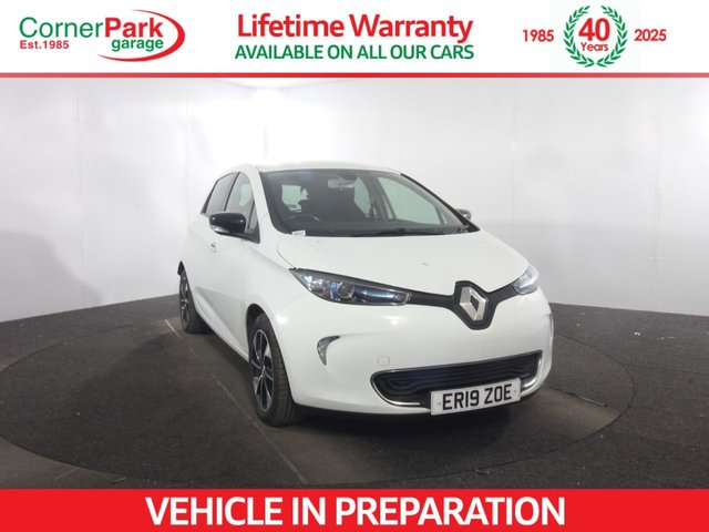 2019 19 RENAULT ZOE R110 41kWh Dynamique Nav Hatchback 5dr Electric Auto (i) (107 bhp) BATTERY OWNED