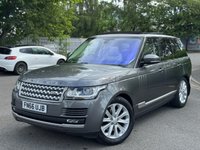 USED 2016 66 LAND ROVER RANGE ROVER 3.0 TD V6 Vogue SUV 5dr Diesel Auto 4WD Euro 6 (s/s) (258 ps) 