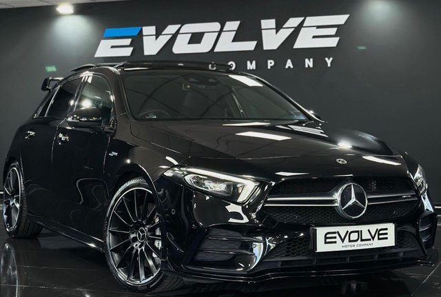 View our Mercedes-Benz A Class 2.0 A35 AMG (Premium Plus) Hatchback 5dr Petrol 7G-DCT 4MATIC Euro 6 (s/s) (306 ps)
