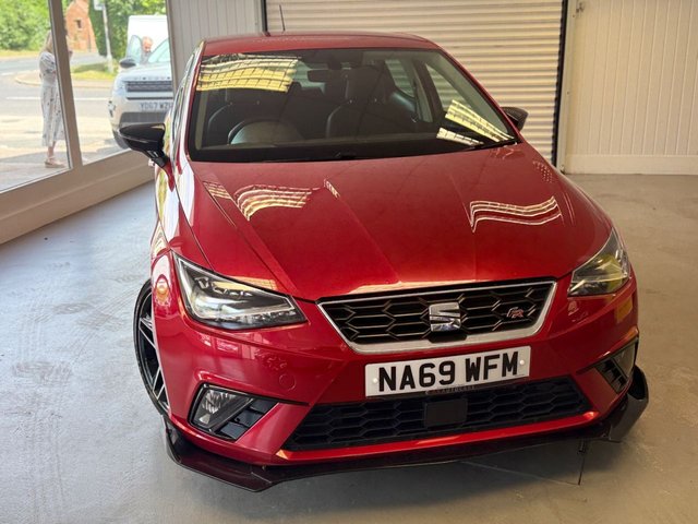 2019 69 SEAT IBIZA 1.0 MPI FR Sport Hatchback 5dr Petrol Manual Euro 6 (s/s) GPF (80 ps) 